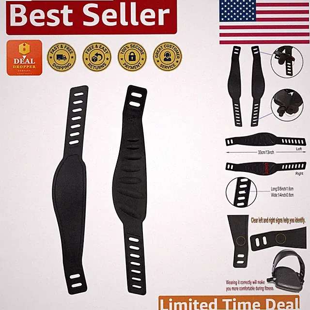 2-Pack Adjustable Bicycle Pedal Straps – Durable Design for Optimal Performance