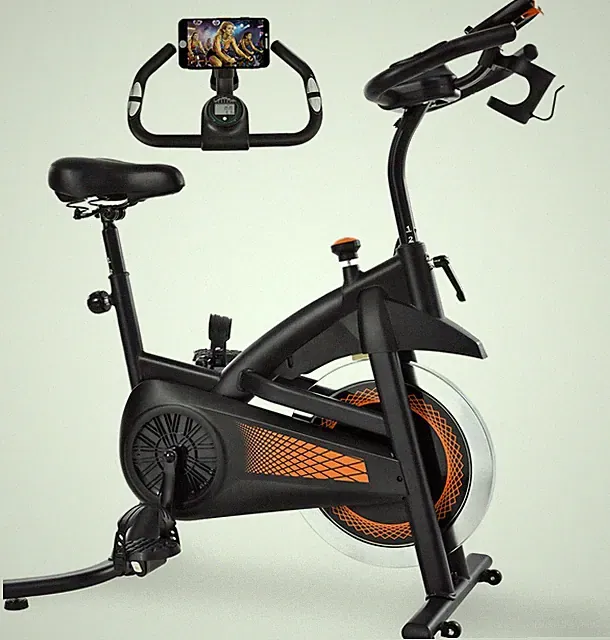 Adjustable Indoor Exercise Bike for Home Gym - 300 Lbs Capacity