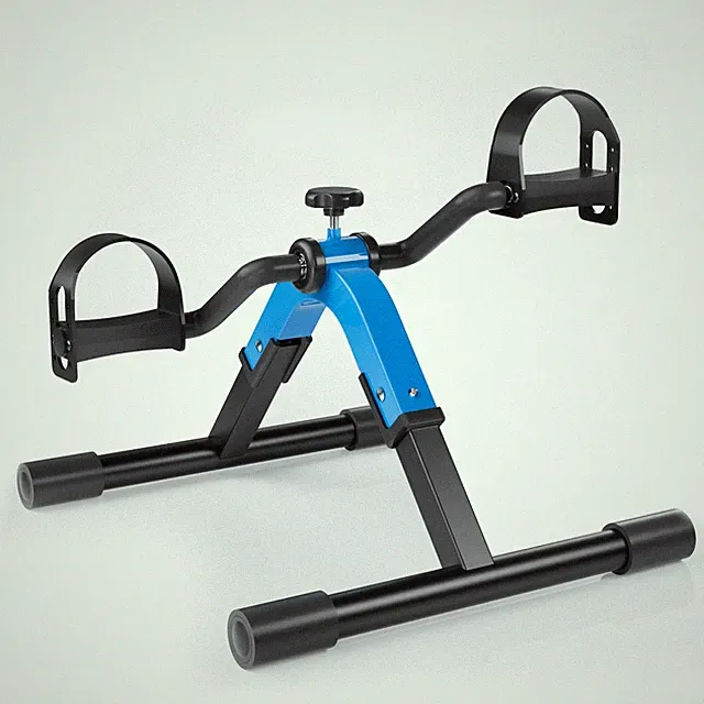 Folding Pedal Exerciser Mini Exercise Bike Under Desk Bike for Arms and Legs...