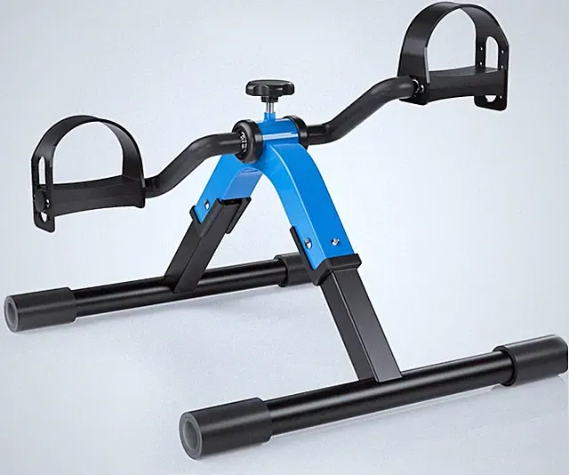 Folding Pedal Exerciser Mini Exercise Bike under Desk Bike Pedal Exerciser For