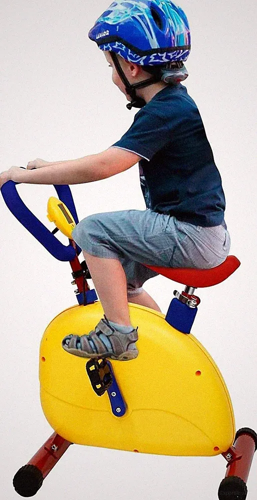 Kids Fun Fitness Exercise Bike - Stationary Cycle for Boys & Girls
