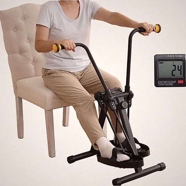 MDODM Pedal Exerciser Bike for Seniors, Arm Leg Hand and Knee Elderly Exercis...