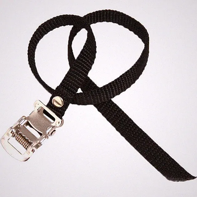Pedal Straps for Fixed Gear Bikes with Metal Buckle and Sponge Padding 15x7x5cm
