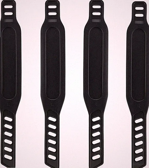 Robust Adjustable Exercise Bike Pedal Straps - 31cm Length for All Foot Sizes