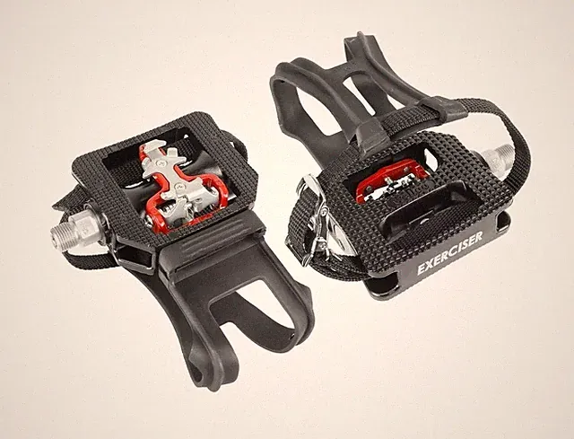 Wellgo WPD-E003 9/16" Thread for Shimano SPD Compatible Indoor Bike Pedals
