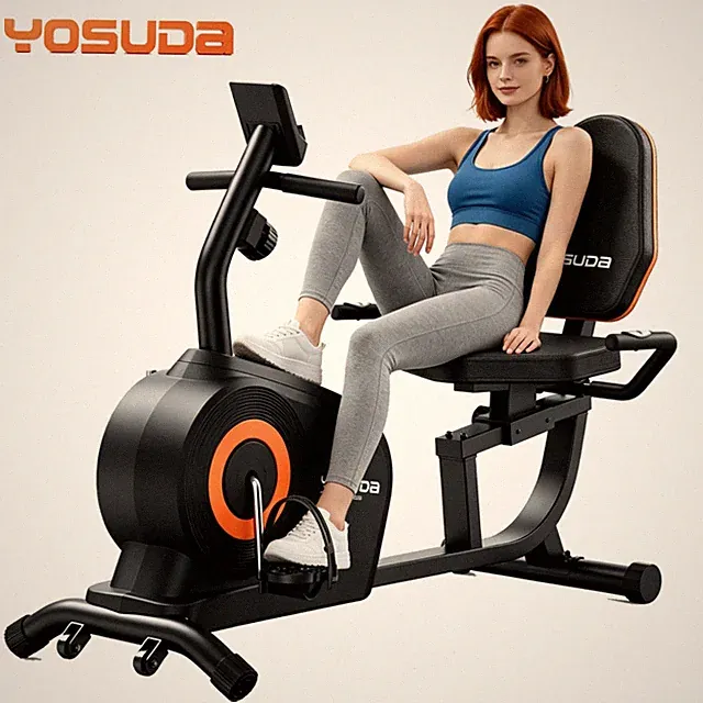 YOSUDA Recumbent Exercise Bike Cycling Fitness Bike Workout Bike for Home Gym